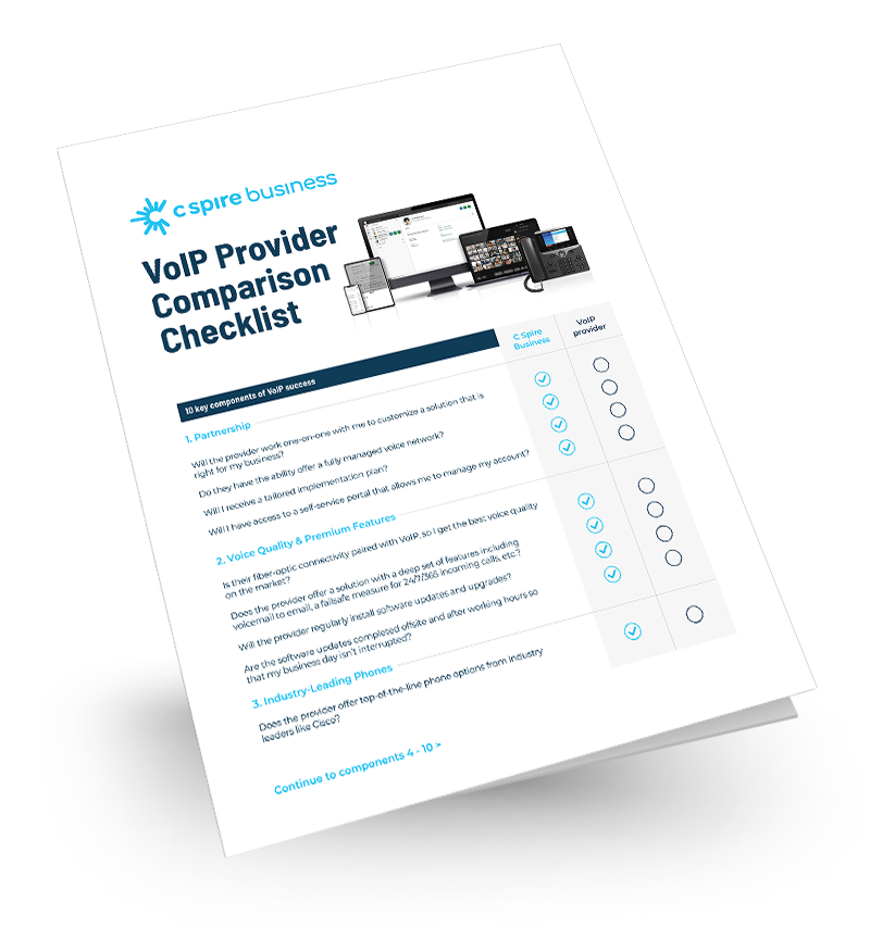 VoIP Provider Comparison Checklist